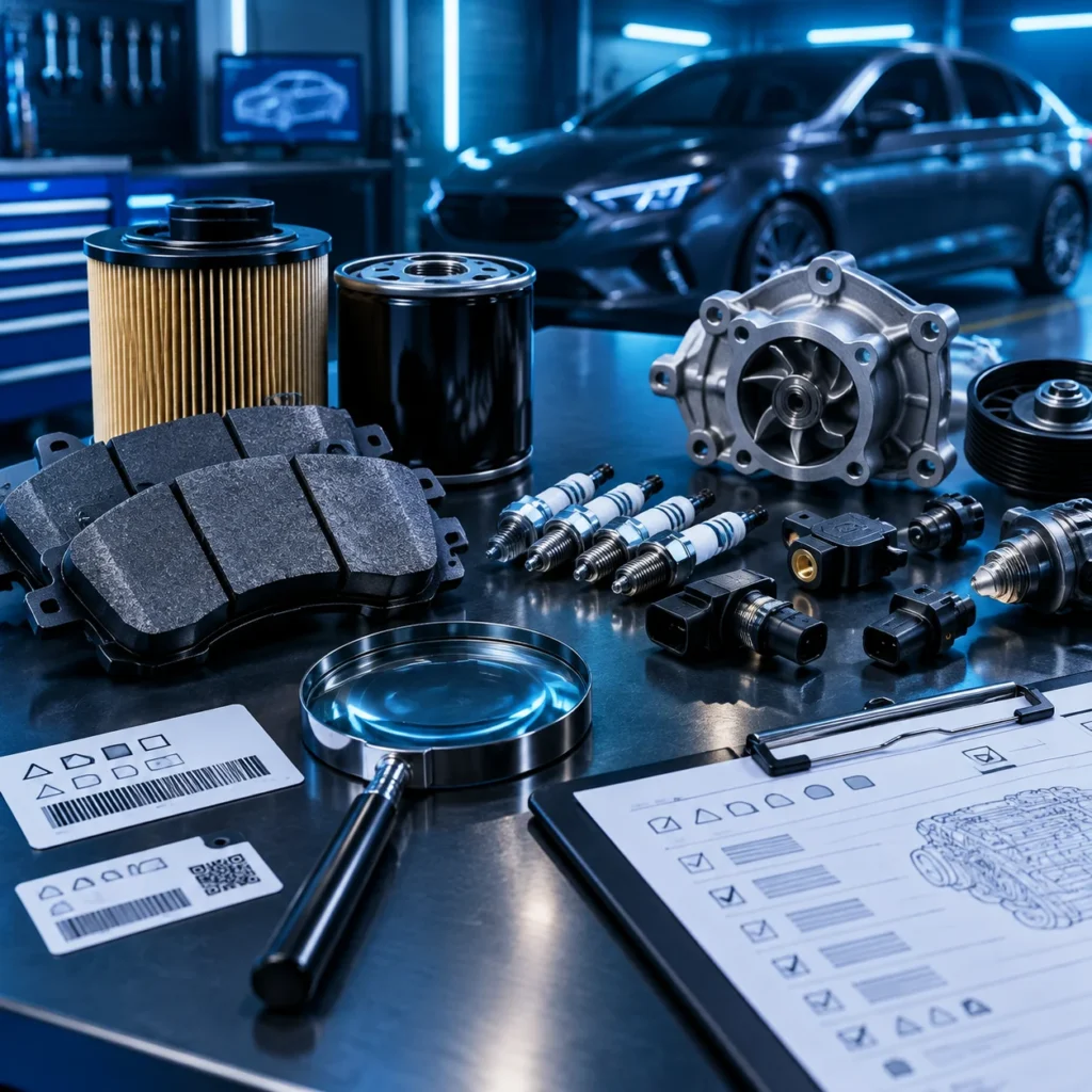 تشخیص قطعات تقلبی خودرو
